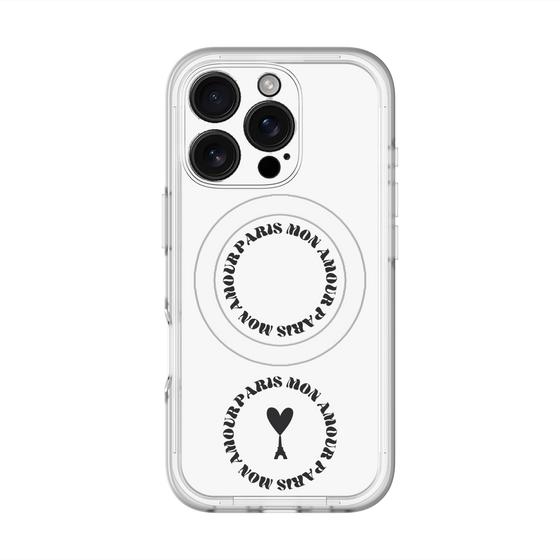 スリムプロテクションプレミアムケース with MagSafe［ ELLE - Mon Amour Paris ］
