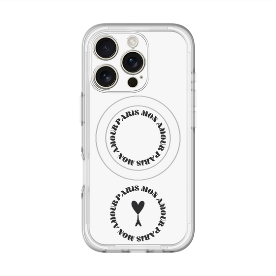 スリムプロテクションプレミアムケース with MagSafe［ ELLE - Mon Amour Paris ］
