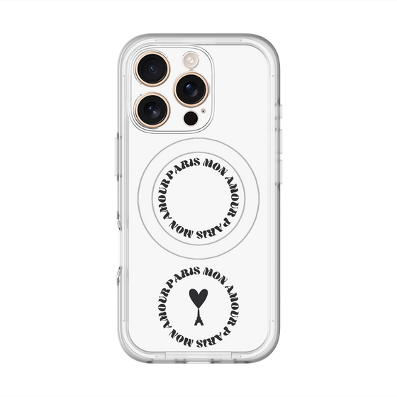 スリムプロテクションプレミアムケース with MagSafe［ ELLE - Mon Amour Paris ］