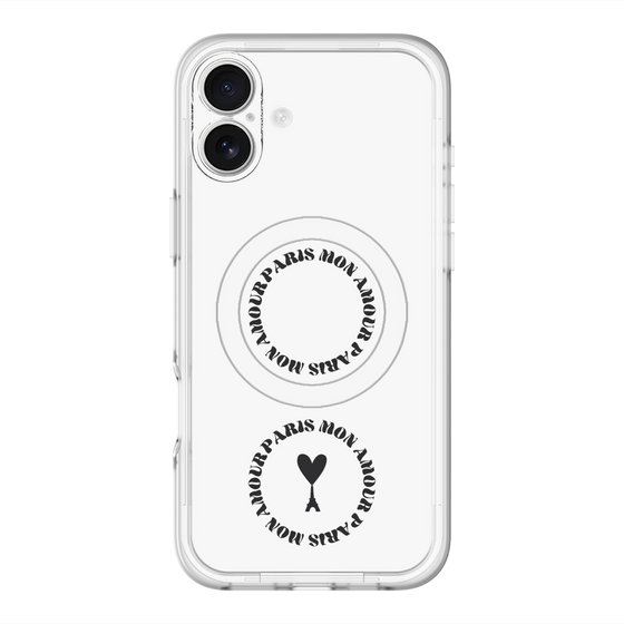スリムプロテクションプレミアムケース with MagSafe［ ELLE - Mon Amour Paris ］