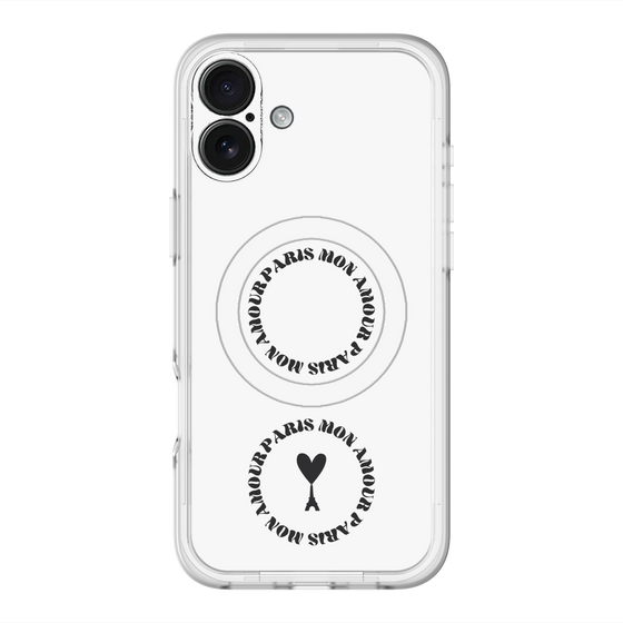 スリムプロテクションプレミアムケース with MagSafe［ ELLE - Mon Amour Paris ］