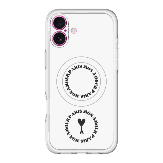 スリムプロテクションプレミアムケース with MagSafe［ ELLE - Mon Amour Paris ］