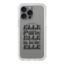 スリムプロテクションプレミアムケース with MagSafe［ ELLE - ELLE Paris ］