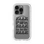 スリムプロテクションプレミアムケース with MagSafe［ ELLE - ELLE Paris ］