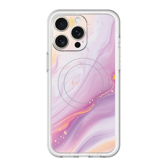 スリムプロテクションプレミアムケース with MagSafe［ Color Rain - オリジナル - Moonlit Mauve ］