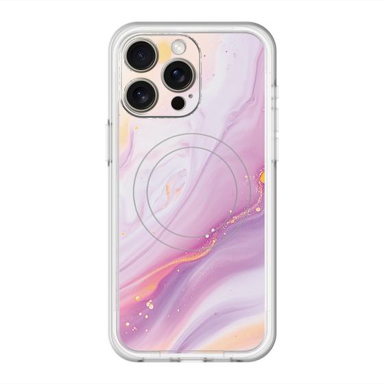 スリムプロテクションプレミアムケース with MagSafe［ Color Rain - オリジナル - Moonlit Mauve ］