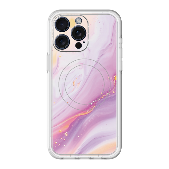 スリムプロテクションプレミアムケース with MagSafe［ Color Rain - オリジナル - Moonlit Mauve ］