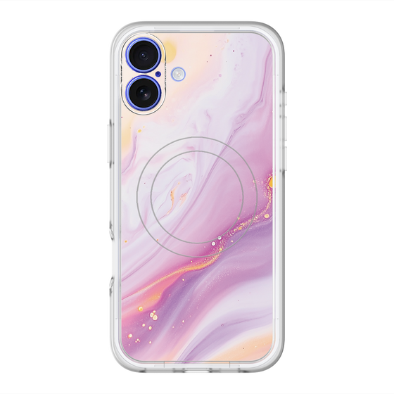 スリムプロテクションプレミアムケース with MagSafe［ Color Rain - オリジナル - Moonlit Mauve ］