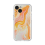 スリムプロテクションプレミアムケース with MagSafe［ Color Rain - オリジナル - Tangerine Mist ］