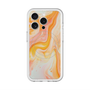 スリムプロテクションプレミアムケース with MagSafe［ Color Rain - オリジナル - Tangerine Mist ］