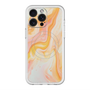 スリムプロテクションプレミアムケース with MagSafe［ Color Rain - オリジナル - Tangerine Mist ］