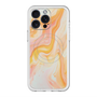 スリムプロテクションプレミアムケース with MagSafe［ Color Rain - オリジナル - Tangerine Mist ］