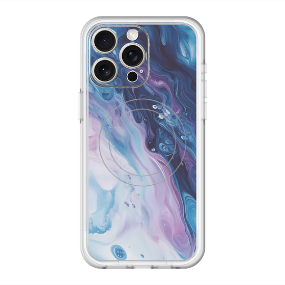 スリムプロテクションプレミアムケース with MagSafe［ Color Rain - オリジナル - Twilight Ink ］