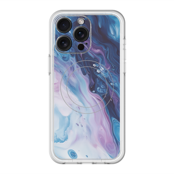 スリムプロテクションプレミアムケース with MagSafe［ Color Rain - オリジナル - Twilight Ink ］