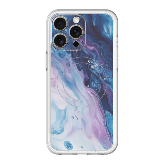 スリムプロテクションプレミアムケース with MagSafe［ Color Rain - オリジナル - Twilight Ink ］