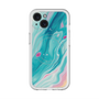 スリムプロテクションプレミアムケース with MagSafe［ Color Rain - オリジナル - Serene Wave ］