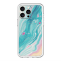 スリムプロテクションプレミアムケース with MagSafe［ Color Rain - オリジナル - Serene Wave ］