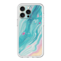 スリムプロテクションプレミアムケース with MagSafe［ Color Rain - オリジナル - Serene Wave ］