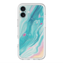 スリムプロテクションプレミアムケース with MagSafe［ Color Rain - オリジナル - Serene Wave ］