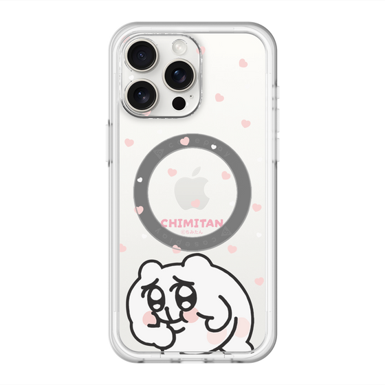 スリムプロテクションプレミアムケース with MagSafe［ ちみたん - ちみたん ］
