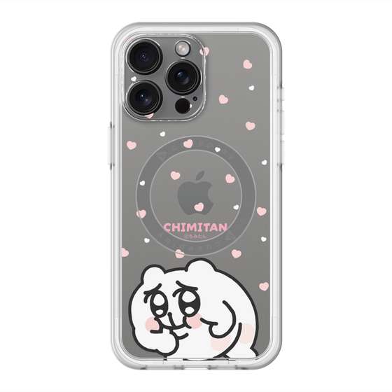 スリムプロテクションプレミアムケース with MagSafe［ ちみたん - ちみたん ］