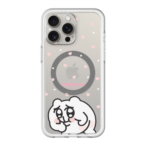 スリムプロテクションプレミアムケース with MagSafe［ ちみたん - ちみたん ］
