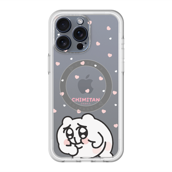 スリムプロテクションプレミアムケース with MagSafe［ ちみたん - ちみたん ］