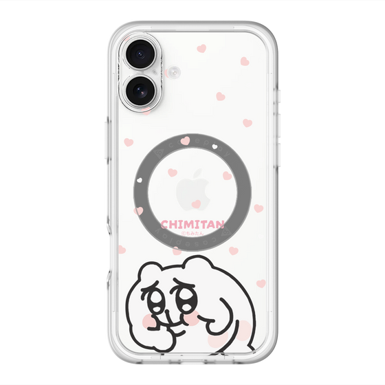 スリムプロテクションプレミアムケース with MagSafe［ ちみたん - ちみたん ］