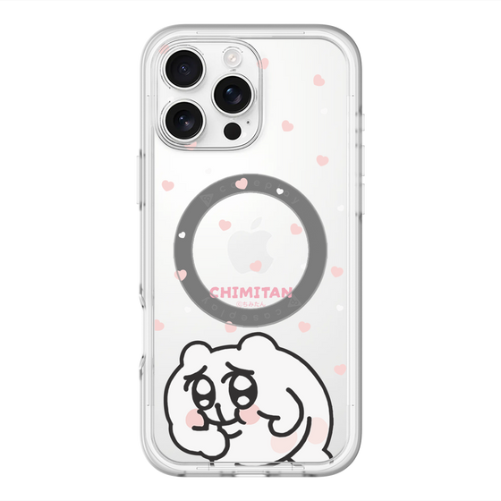 スリムプロテクションプレミアムケース with MagSafe［ ちみたん - ちみたん ］
