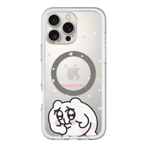 スリムプロテクションプレミアムケース with MagSafe［ ちみたん - ちみたん ］