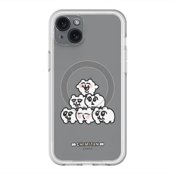 スリムプロテクションプレミアムケース with MagSafe［ ちみたん - ピラミッド ］