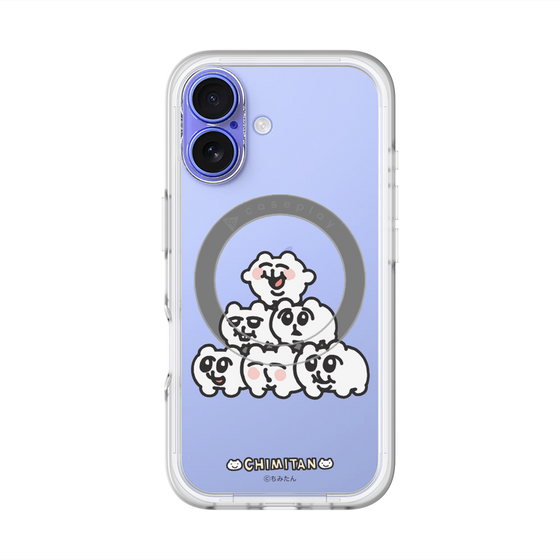 スリムプロテクションプレミアムケース with MagSafe［ ちみたん - ピラミッド ］