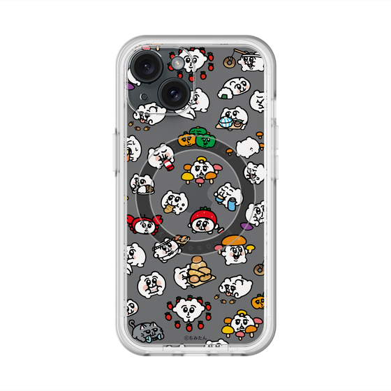 スリムプロテクションプレミアムケース with MagSafe［ ちみたん - ちみたんがいっぱい - 食べ物編 ］