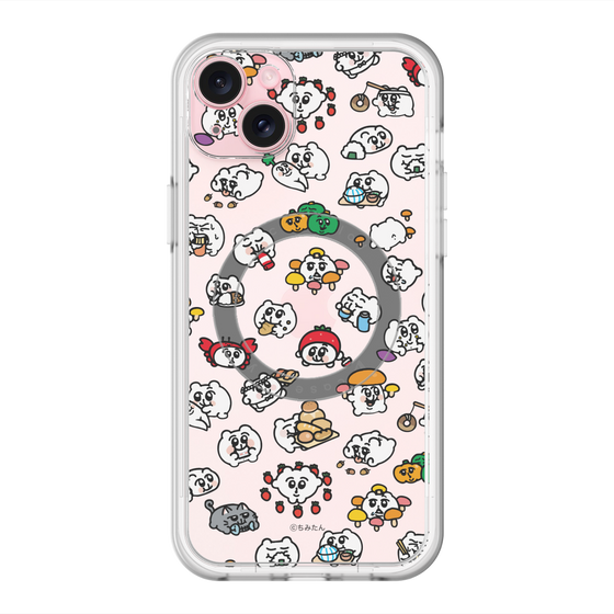 スリムプロテクションプレミアムケース with MagSafe［ ちみたん - ちみたんがいっぱい - 食べ物編 ］