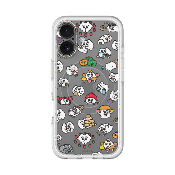 スリムプロテクションプレミアムケース with MagSafe［ ちみたん - ちみたんがいっぱい - 食べ物編 ］