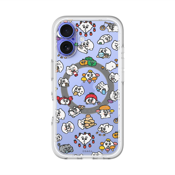 スリムプロテクションプレミアムケース with MagSafe［ ちみたん - ちみたんがいっぱい - 食べ物編 ］