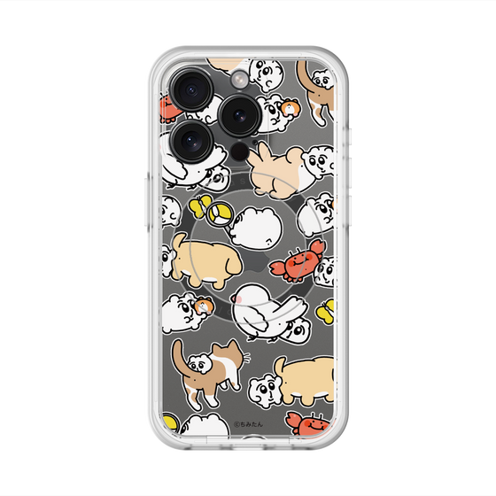 スリムプロテクションプレミアムケース with MagSafe［ ちみたん - ちみたんとおしり ］