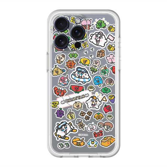 スリムプロテクションプレミアムケース with MagSafe［ ちみたん - 春夏秋冬 ］