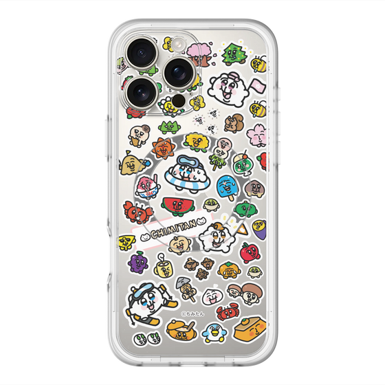 スリムプロテクションプレミアムケース with MagSafe［ ちみたん - 春夏秋冬 ］