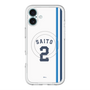 スリムプロテクションプレミアムケース with MagSafe［ 埼玉西武ライオンズ- #2 SAITO - ホーム ］