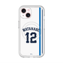 スリムプロテクションプレミアムケース with MagSafe［ 埼玉西武ライオンズ- #12 WATANABE - ホーム ］