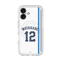 スリムプロテクションプレミアムケース with MagSafe［ 埼玉西武ライオンズ- #12 WATANABE - ホーム ］