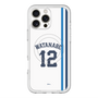 スリムプロテクションプレミアムケース with MagSafe［ 埼玉西武ライオンズ- #12 WATANABE - ホーム ］