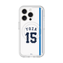 スリムプロテクションプレミアムケース with MagSafe［ 埼玉西武ライオンズ- #15 YOZA - ホーム ］