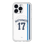 スリムプロテクションプレミアムケース with MagSafe［ 埼玉西武ライオンズ- #17 MATSUMOTO - ホーム ］