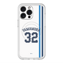 スリムプロテクションプレミアムケース with MagSafe［ 埼玉西武ライオンズ- #32 YAMAMURA - ホーム ］