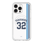 スリムプロテクションプレミアムケース with MagSafe［ 埼玉西武ライオンズ- #32 YAMAMURA - ホーム ］