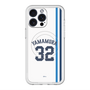 スリムプロテクションプレミアムケース with MagSafe［ 埼玉西武ライオンズ- #32 YAMAMURA - ホーム ］
