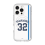 スリムプロテクションプレミアムケース with MagSafe［ 埼玉西武ライオンズ- #32 YAMAMURA - ホーム ］