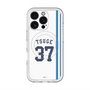 スリムプロテクションプレミアムケース with MagSafe［ 埼玉西武ライオンズ- #37 TSUGE - ホーム ］